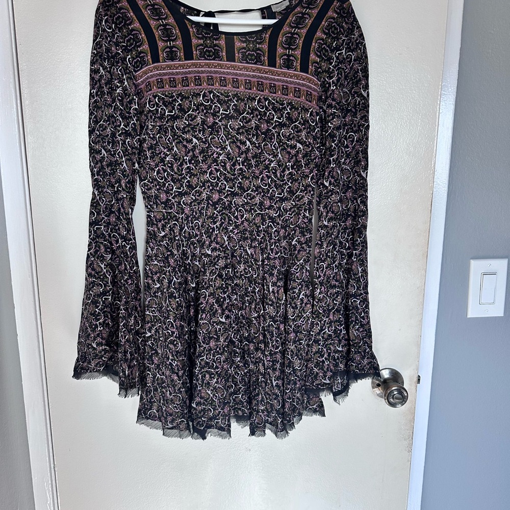 Floral Long Sleeve Dress